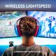 Logitech G G435 LIGHTSPEED Cuffie Gaming Wireless Bluetooth - Cuffie Over Ear Leggere, Microfoni Integrati, Batteria da 18 Ore, Compatibile con Dolby Atmos, PC, PS4, PS5, Smartphone. Blu 11