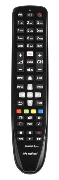 Meliconi Gumbody Personal 4 plus telecomando IR Wireless TV Pulsanti