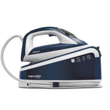 Polti Express VE30.10 2200 W 1,6 L Piastra in Ceramica Blu, Bianco