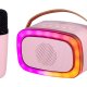 Trevi XR JUMP ALTOPARLANTE KARAOKE PORTATILE 10W WIRELESS USB MICRO SD AUX-IN XR 8A01 MINIPARTY ROSA 3