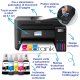 Epson EcoTank ET-4800 stampante multifunzione inkjet 4-in-1 A4, serbatoi ricaricabili alta capacità, 4 flaconi inclusi pari a 7500pag B/N 4500pag colore, Wi-FI Direct, USB 4