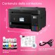 Epson EcoTank ET-4800 stampante multifunzione inkjet 4-in-1 A4, serbatoi ricaricabili alta capacità, 4 flaconi inclusi pari a 7500pag B/N 4500pag colore, Wi-FI Direct, USB 6