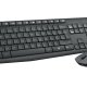 Logitech MK235 Combo Tastiera e Mouse Wireless per Windows, Ricevitore Unifying USB 2,4 GHz Wireless, 15 Tasti FN, Lunga Durata della Batteria, Compatibile con PC, Laptop 13