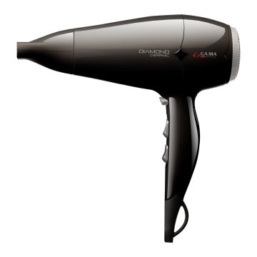 GA.MA Diamond Ceramic asciuga capelli 2300 W Nero