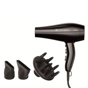 GA.MA GH3536 asciuga capelli 2300 W Nero