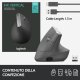 Logitech MX Vertical mouse Ufficio Mano destra RF senza fili + Bluetooth Ottico 4000 DPI 17