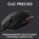 Logitech G G203 Lightsync mouse Giocare USB tipo A 8000 DPI 6