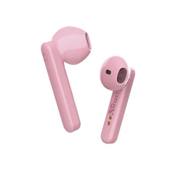 Trust Primo Auricolare True Wireless Stereo (TWS) In-ear Musica e Chiamate Bluetooth Rosa