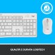 Logitech MK295 Kit Mouse e Tastiera Wireless – Tecnologia SilentTouch, Tastierino Numerico, Tasti Scelta Rapida, Tracciamento Ottico Avanzato, Ricevitore USB Nano, Senza Lag, Meno 90% di Rumore. Bianc 9