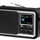 Trevi RADIO DIGITALE PORTATILE DAB DAB+ FM RDS WIRELESS AUX-IN DAB 7F96 R NERO 2