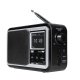 Trevi RADIO DIGITALE PORTATILE DAB DAB+ FM RDS WIRELESS AUX-IN DAB 7F96 R NERO 5