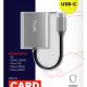 Trust 24136 lettore di schede USB 3.2 Gen 1 (3.1 Gen 1) Type-C Alluminio 6