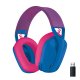 Logitech G G435 LIGHTSPEED Cuffie Gaming Wireless Bluetooth - Cuffie Over Ear Leggere, Microfoni Integrati, Batteria da 18 Ore, Compatibile con Dolby Atmos, PC, PS4, PS5, Smartphone. Blu 2