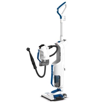 Polti Vaporetto 3 Clean Aspirapolvere a bastone AC Secco e bagnato Schiuma Senza sacchetto 0,5 L 1700 W Blu, Bianco