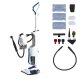 Polti Vaporetto 3 Clean Aspirapolvere a bastone AC Secco e bagnato Schiuma Senza sacchetto 0,5 L 1700 W Blu, Bianco 6