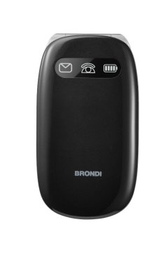 Brondi Amico Comfort 7,11 cm (2.8") Nero Telefono di livello base