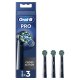 Oral-B Testine Di Ricambio Pro Cross Action Black, 3 Testine 2