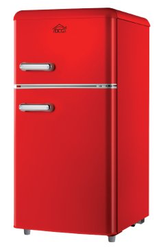 DCG Eltronic MF100RCDP frigorifero con congelatore Libera installazione 100 L Rosso