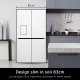 LG GML844PZAE Frigorifero Multidoor Slim, Classe E 506L, Wi-Fi, Drink dispenser, UVnano, Door Cooling, Inox 4