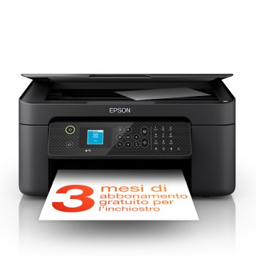 Epson WorkForce WF-2910DWF stampante multifunzione A4 getto d'inchiostro (stampa, scansione, copia) Display LCD 3.7cm, WiFi Direct, AirPrint, 3 mesi inchiostro incluso con ReadyPrint