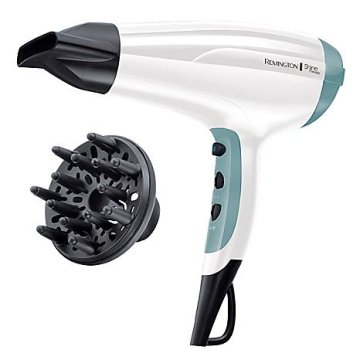 Remington D5216 asciuga capelli 2300 W Blu, Bianco