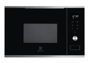 Electrolux KMSD203TMX Nero, Acciaio inox Microonde con grill Da incasso 20 L 800 W