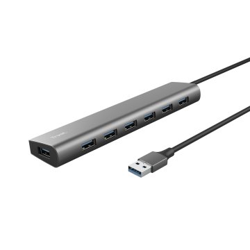 Trust Halyx USB 3.2 Gen 1 (3.1 Gen 1) Type-A 5000 Mbit/s Argento