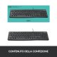 Logitech K120 Tastiera con Cavo per Windows, USB Plug-and-Play, Dimensioni Standard, Resistente agli Schizzi, Barra Spaziatrice Curva, Compatibile con PC, Laptop 8