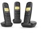 Gigaset A170 Trio Telefono analogico/DECT Identificatore di chiamata Nero 2