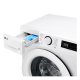 LG D2R3S08NSWW Lavasciuga slim 8/5kg AI DD, Classe E, 1200 giri, AI Wash, Vapore 7