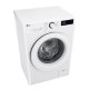 LG D2R3S08NSWW Lavasciuga slim 8/5kg AI DD, Classe E, 1200 giri, AI Wash, Vapore 10