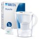 Brita Caraffa filtrante Marella bianca (2.4L) incl. 1 x filtro MAXTRA PRO All-in-1 - adatta alla porta del frigorifero con Memo digitale e coperchio ribaltabile 2