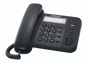 Panasonic KX-TS520EX1B telefono Telefono analogico Nero