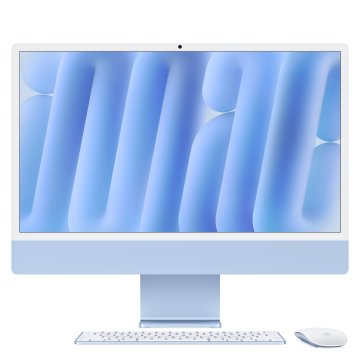 Apple iMac 24"Retina Display 4,5K, Chip M4 con CPU 10‑core, GPU 10‑core, 24GB, 512GB SSD, Blu