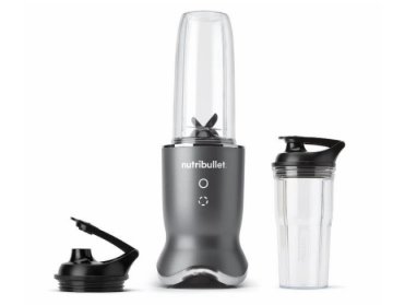 NutriBullet NB1206DGCC frullatore 900 L Frullatore da tavolo 1200 W Nero, Trasparente