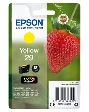 Epson Strawberry Cartuccia Fragole Giallo Inchiostri Claria Home 29