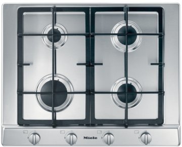 Miele KM 2011 G piano cottura Acciaio inox Da incasso 65 cm Gas 4 Fornello(i)