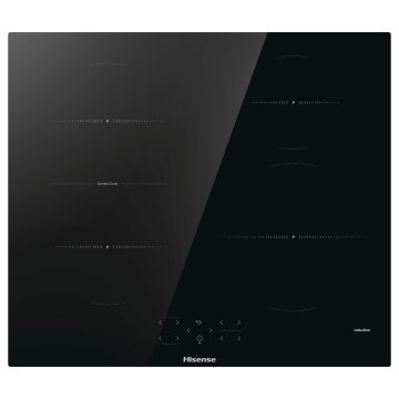 Hisense HI6421BSC piano cottura Nero Da incasso 59.5 cm Piano cottura a induzione 4 Fornello(i)