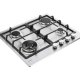 Candy Moderna CHG6BF4WTX Acciaio inox Da incasso 60 cm Gas 4 Fornello(i) 5