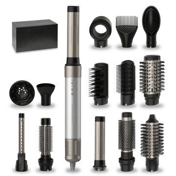 Cecotec Bamba CeramicCare 14in1 AirGlam Aluminum Multistyler Caldo Alluminio 1400 W