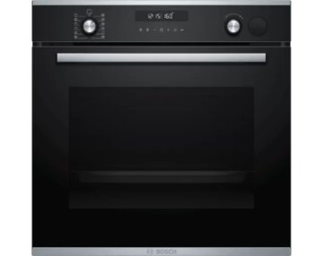 Bosch Serie 6 HRT278BS1 forno 71 L 3600 W A Nero, Acciaio inox