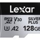 Lexar Professional SILVER PLUS 128 GB MicroSDXC UHS-I 2