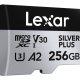 Lexar Professional SILVER PLUS 256 GB MicroSDXC UHS-I Classe 3 2