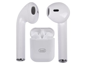 Trevi 0122201 cuffia e auricolare Wireless In-ear Musica e Chiamate Bluetooth Bianco