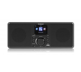 Technaxx TX-153 Radio Internet da tavolo Internet USB, WLAN, Internetradio Nero