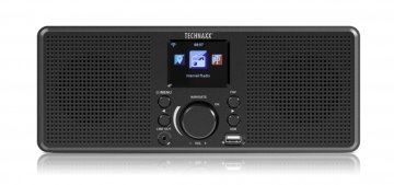 Technaxx TX-153 Radio Internet da tavolo Internet USB, WLAN, Internetradio Nero