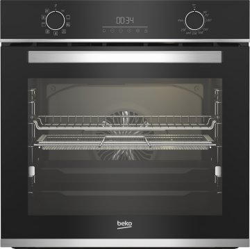 Beko BBIMA13300XS forno 72 L A+ Nero, Acciaio inox