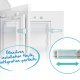 Beko BCSA285K4SFN Da incasso 271 L E Bianco 3