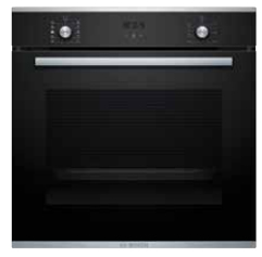 Bosch Serie 4 HRA214BA0 forno 71 L 3400 W A Nero