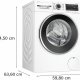 Bosch Serie 6 WGG244F1IT Lavatrice a carica frontale 9 kg 1400 rpm Classe A 10